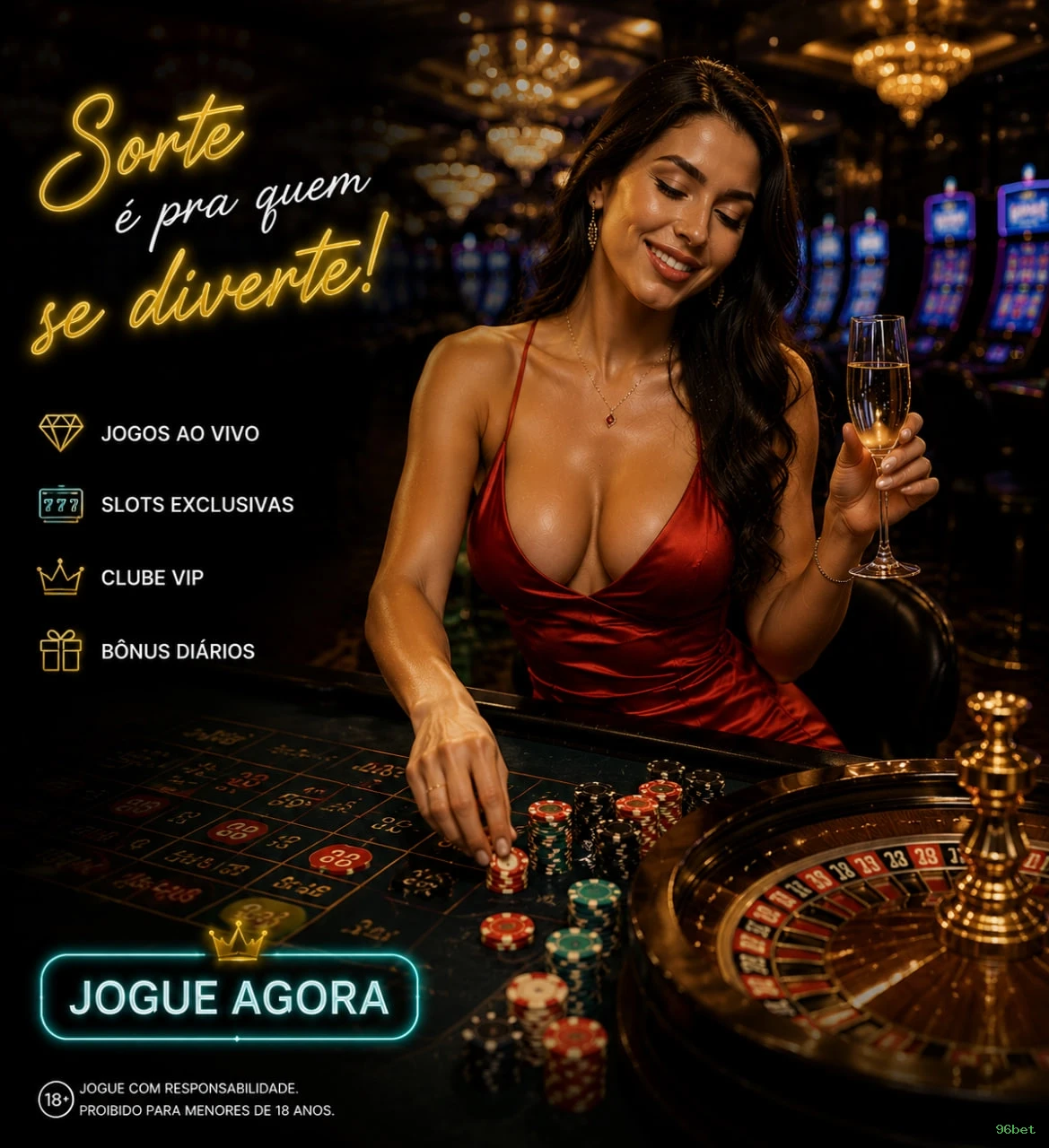 Controles de paJogonto e BRL em 96bet
